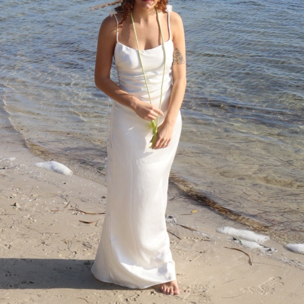 White Meshki Dress